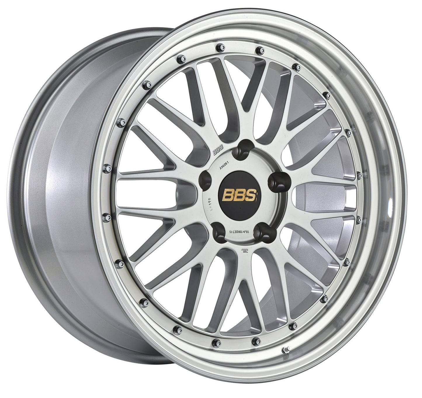 LLANTA BBS LM 17x7" 4x100 ET48, PLATA