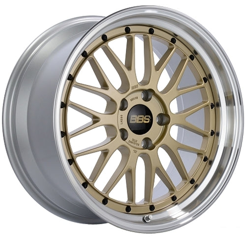 LLANTA BBS LM 17x7.5" 4x100 ET40, DORADO