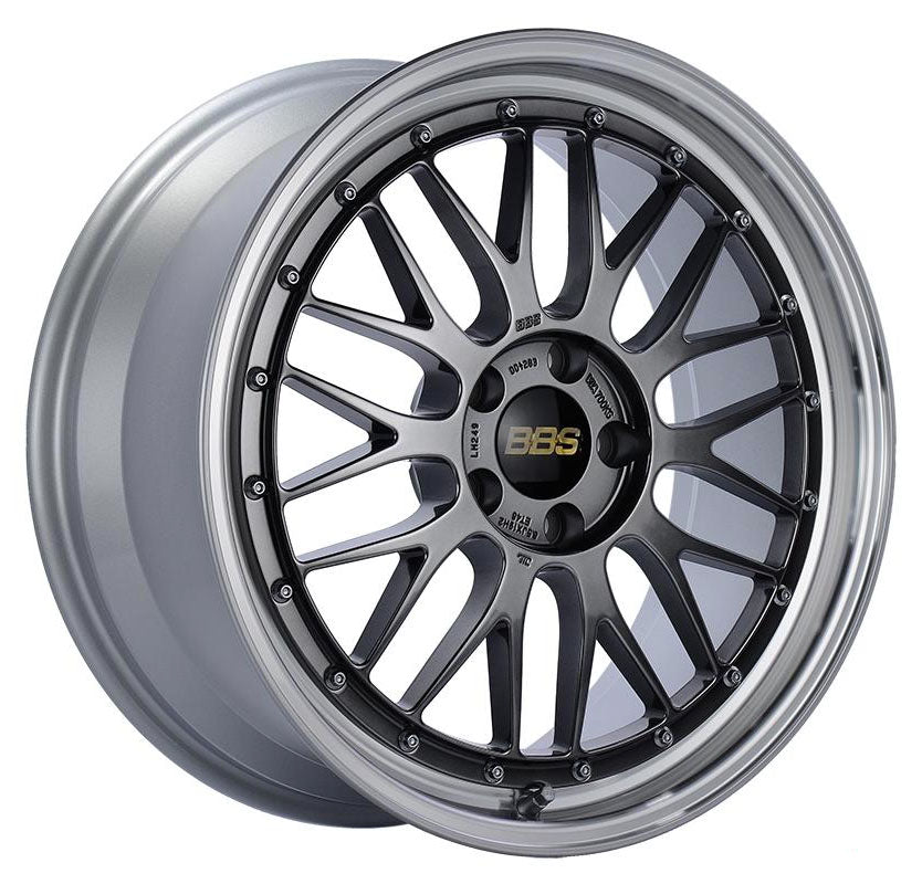 LLANTA BBS LM 19x10" 5x130 ET45, NEGRO DIAMANTADO