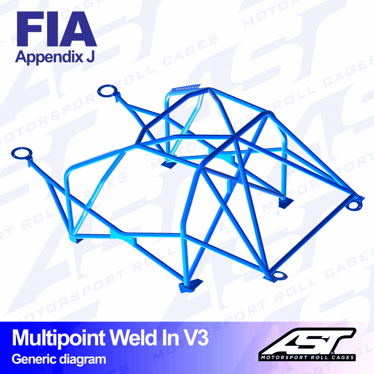 AST V3 SOLDADO 10-PUNTOS MERCEDES 190 - FIA