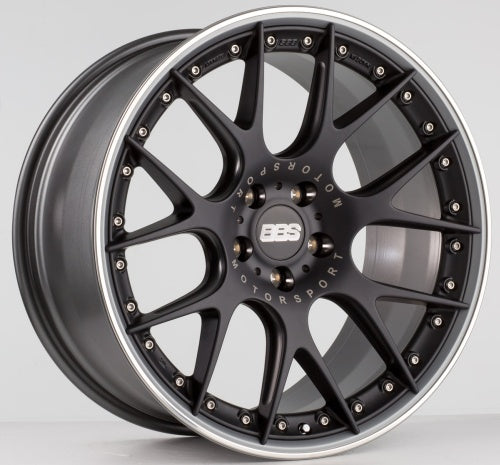 LLANTA BBS CH-RII 22x10" 5x130 ET33, NEGRO SATINADO