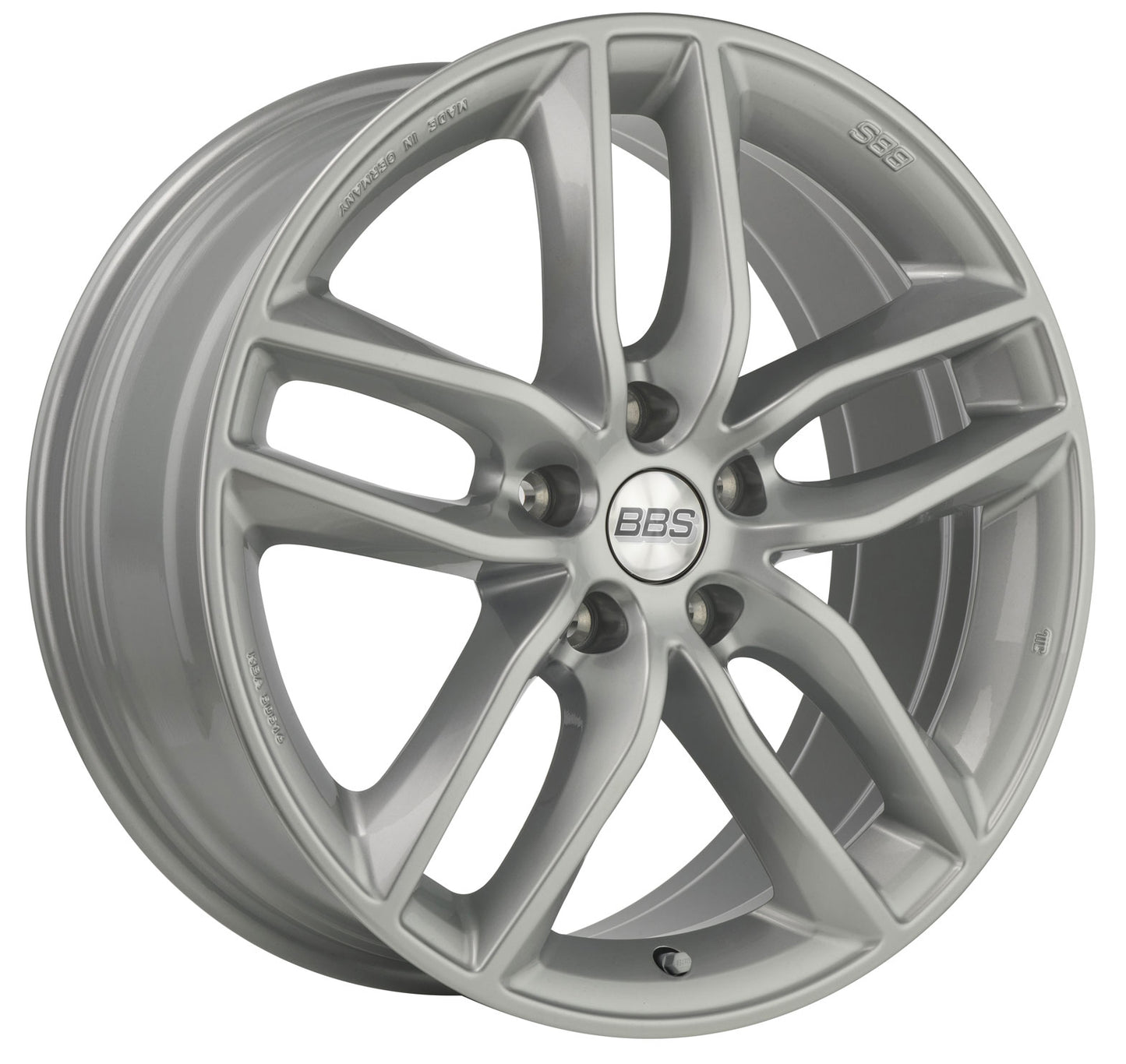 LLANTA BBS SX 19x8.5" 5x112 ET46, PLATA (SX0502)