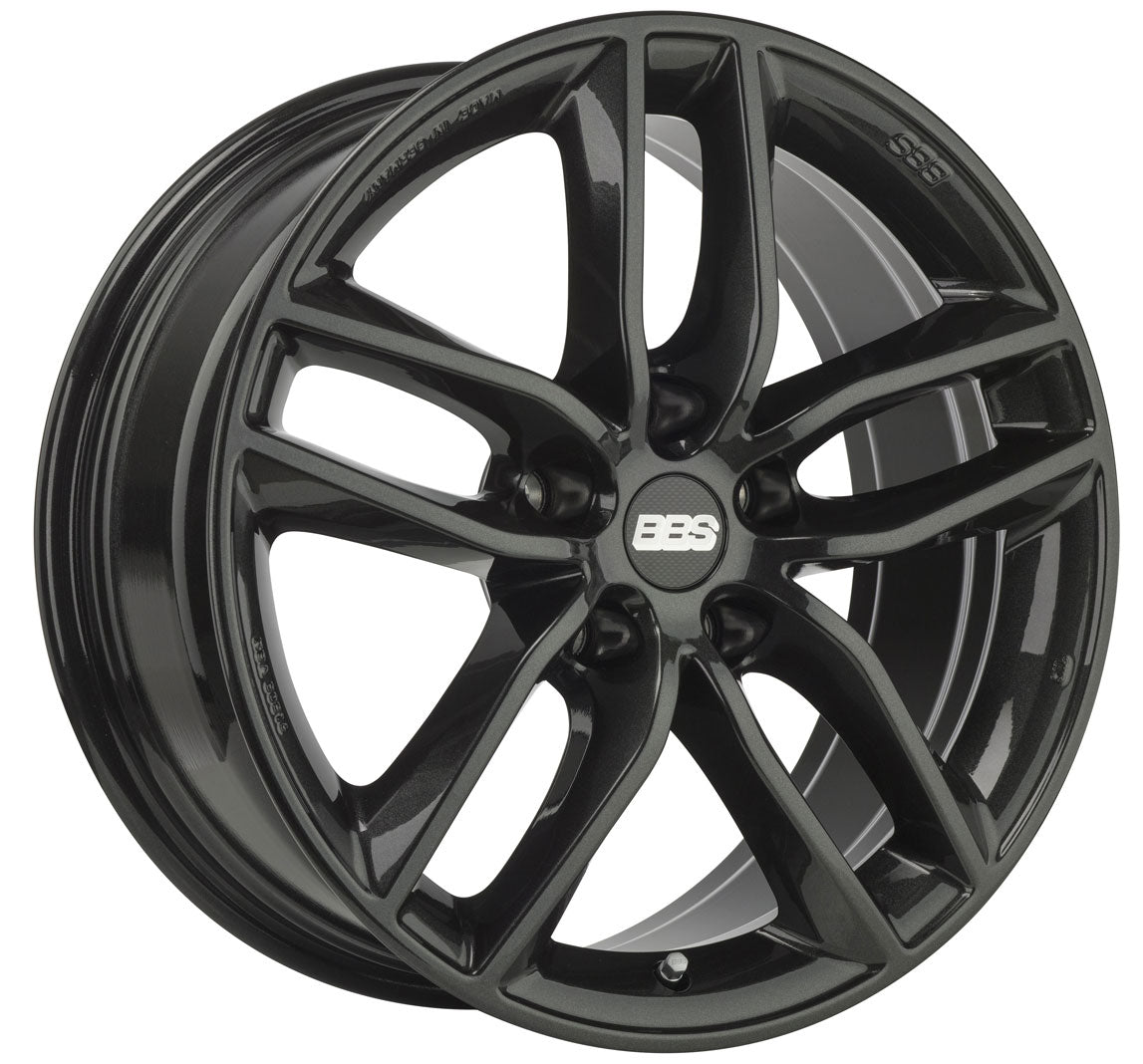 LLANTA BBS SX 20x9" 5x114.3 ET42, NEGRO BRILLO (SX0602)