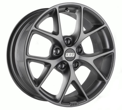 LLANTA BBS SR 18x8" 5x112 ET52, GRIS SATINADO