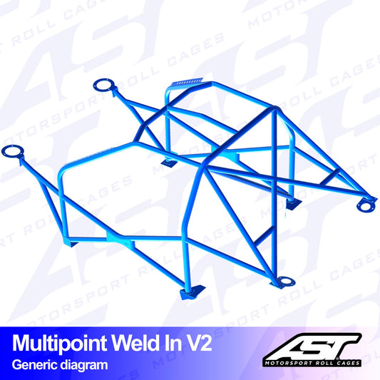 AST V2 SOLDADO 10-PUNTOS BMW E30 TOURING, RWD