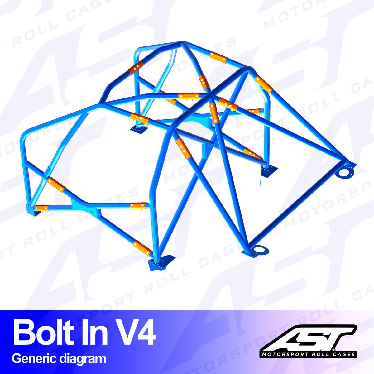 AST V4 ATORNILLADO 6-PUNTOS NISSAN 200SX S14 / S14A - FIA