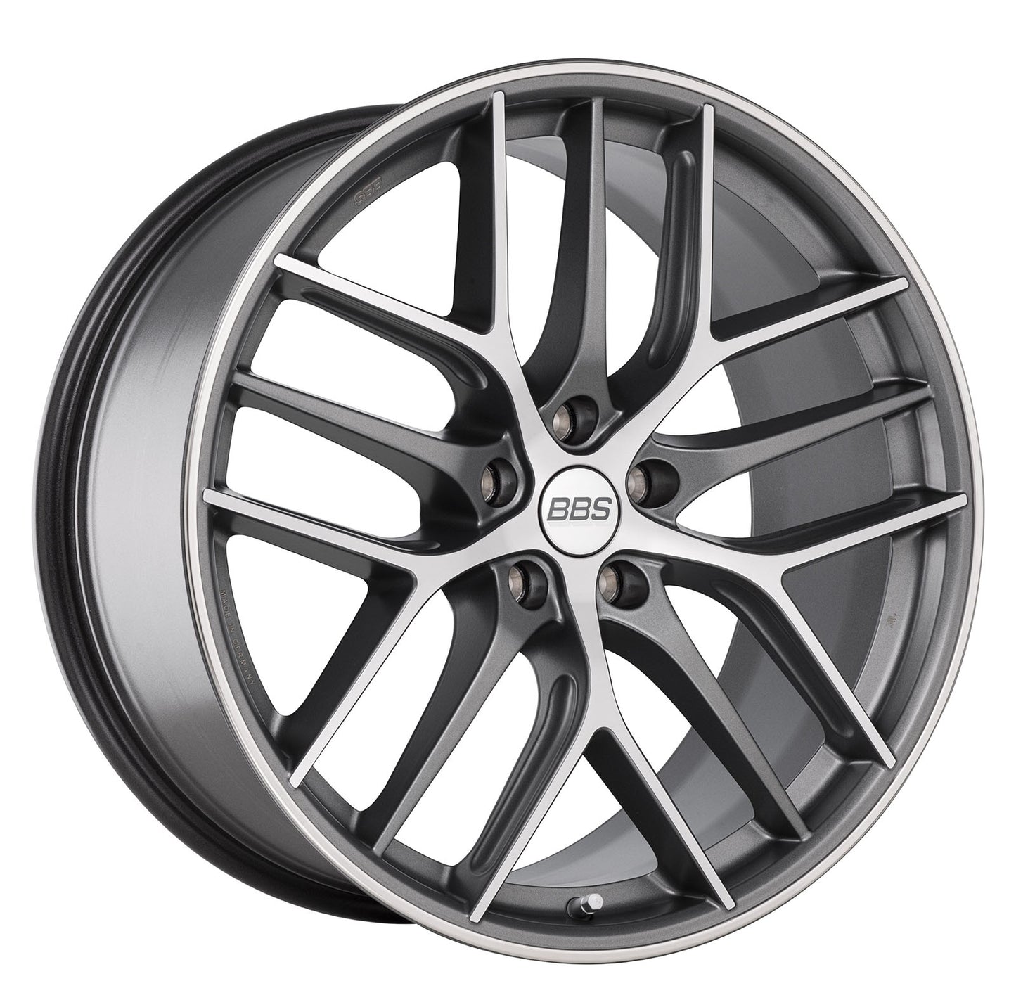 LLANTA BBS CC-R 20x8.5" 5x112 ET30, GRIS DIAMANTADO