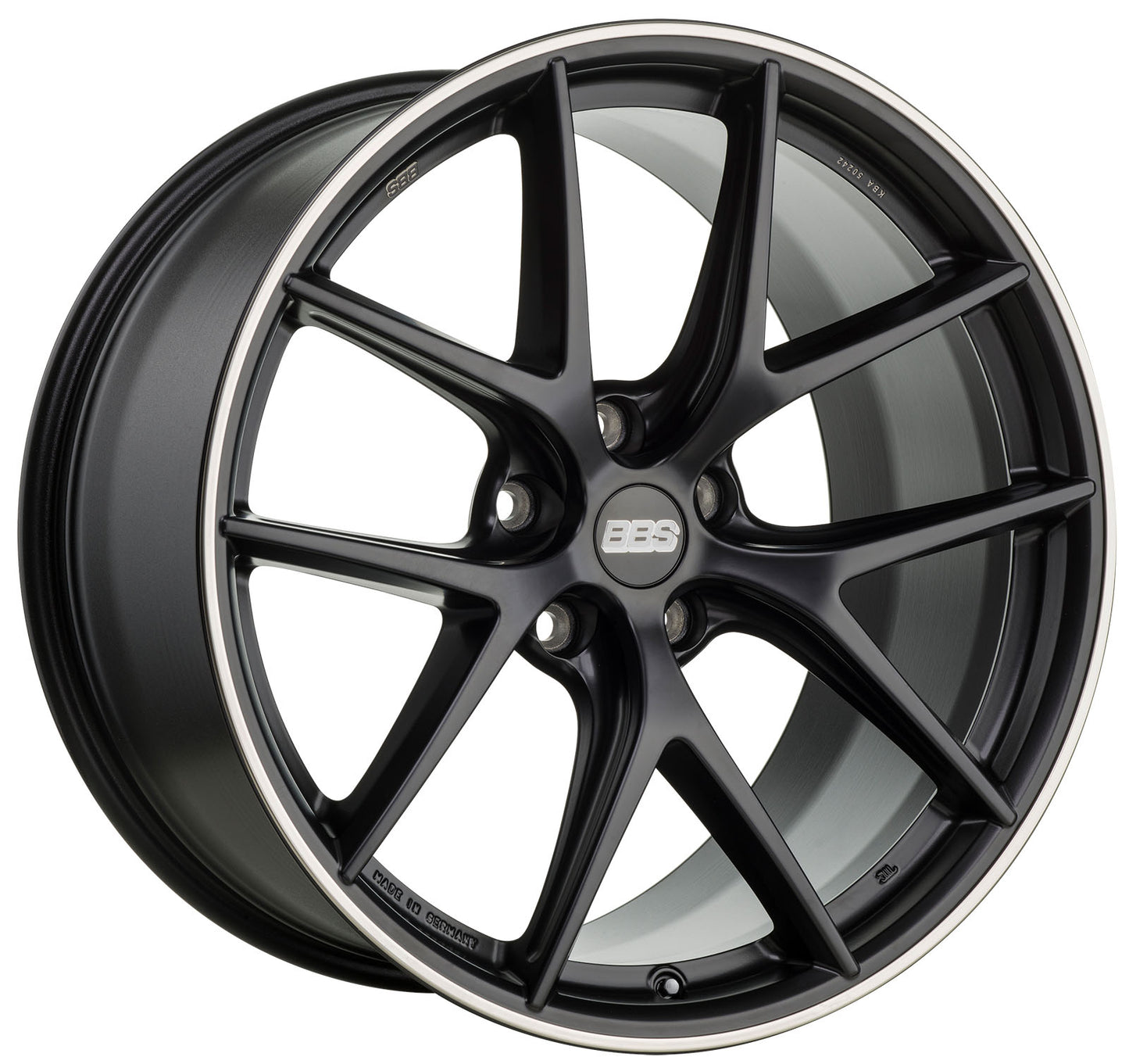 LLANTA BBS CI-R 19x8.5" 5x114.3 ET36, NEGRO MATE (CI2104)