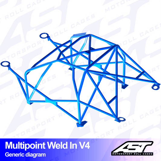 AST V4 SOLDADO 10-PUNTOS VW GOLF 4 3-PUERTAS, 4WD