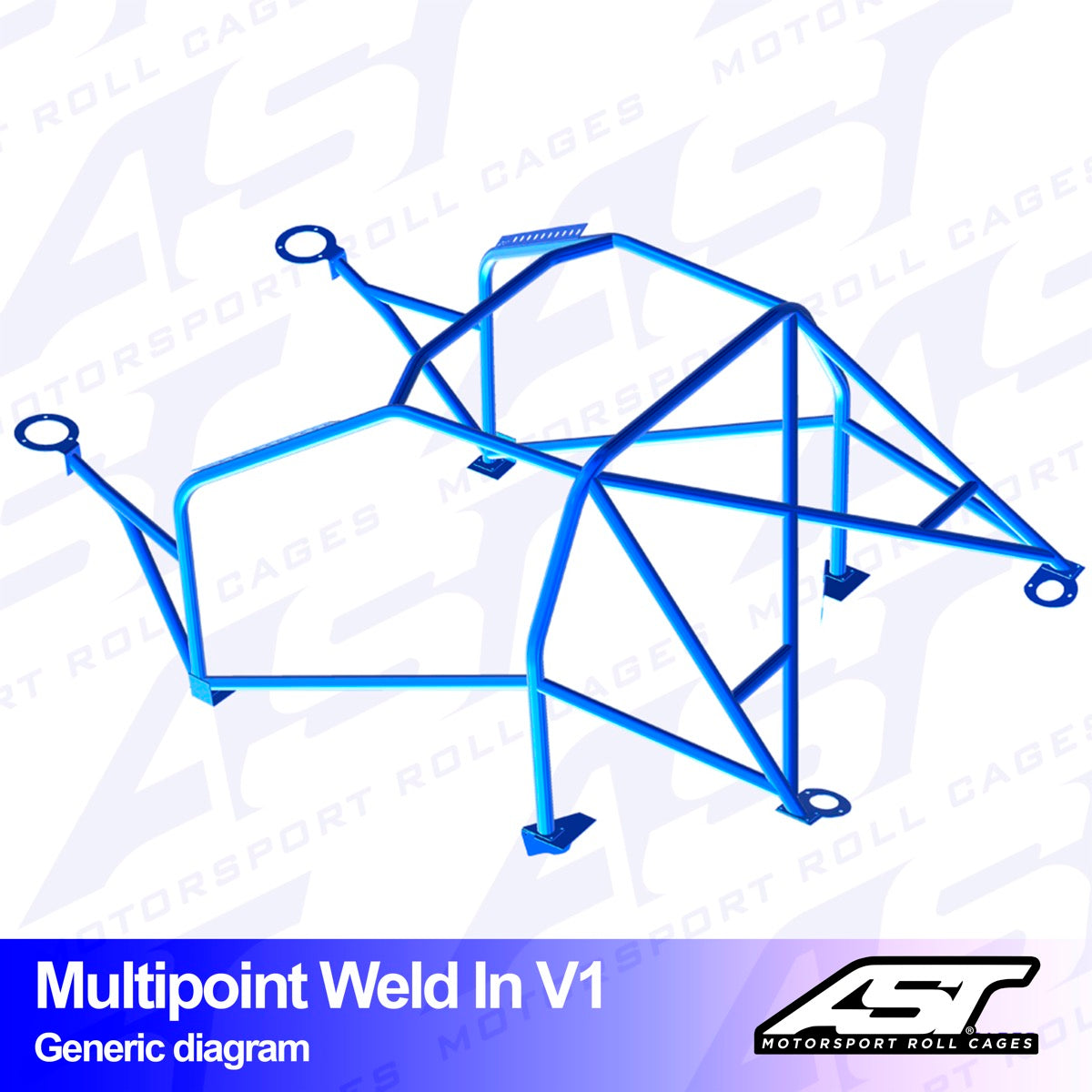 AST V1 SOLDADO 10-PUNTOS HONDA CIVIC EJ2 2-PUERTAS COUPE