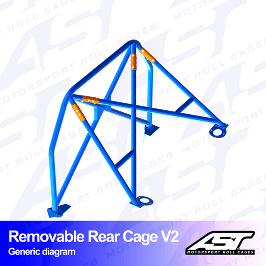 AST V2 DESMONTABLE ATORNILLADO FORD FIESTA MK3 - 3-PUERTAS