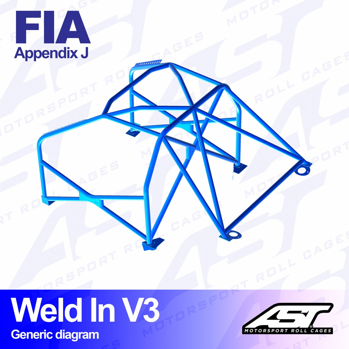 AST V3 SOLDADO 8-PUNTOS PORSCHE 944 - FIA