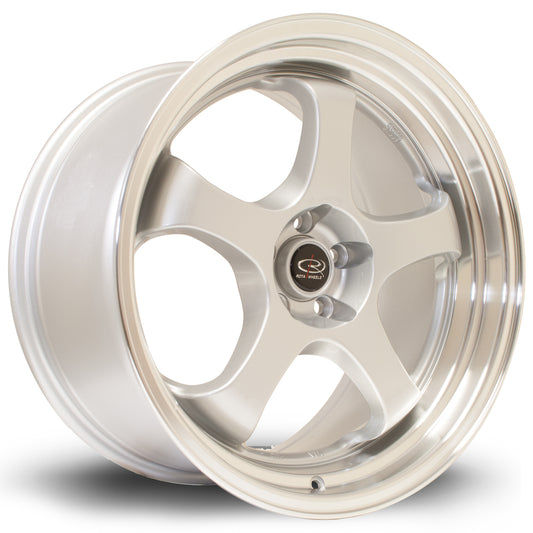 LLANTA ROTA D2EX 18x9.5" 5x100 ET38, PLATA