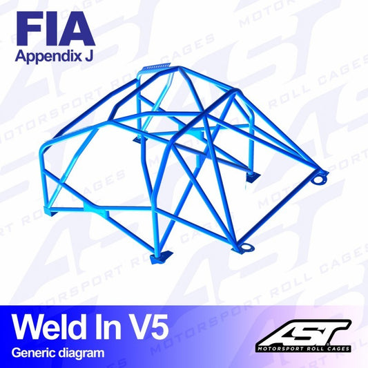 AST V5 SOLDADO 8-PUNTOS VW POLO 6R - FIA