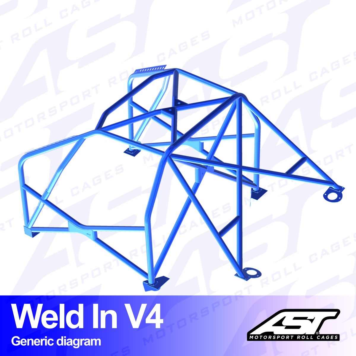 AST V4 SOLDADO 8-PUNTOS NISSAN 200SX S14 / S14A