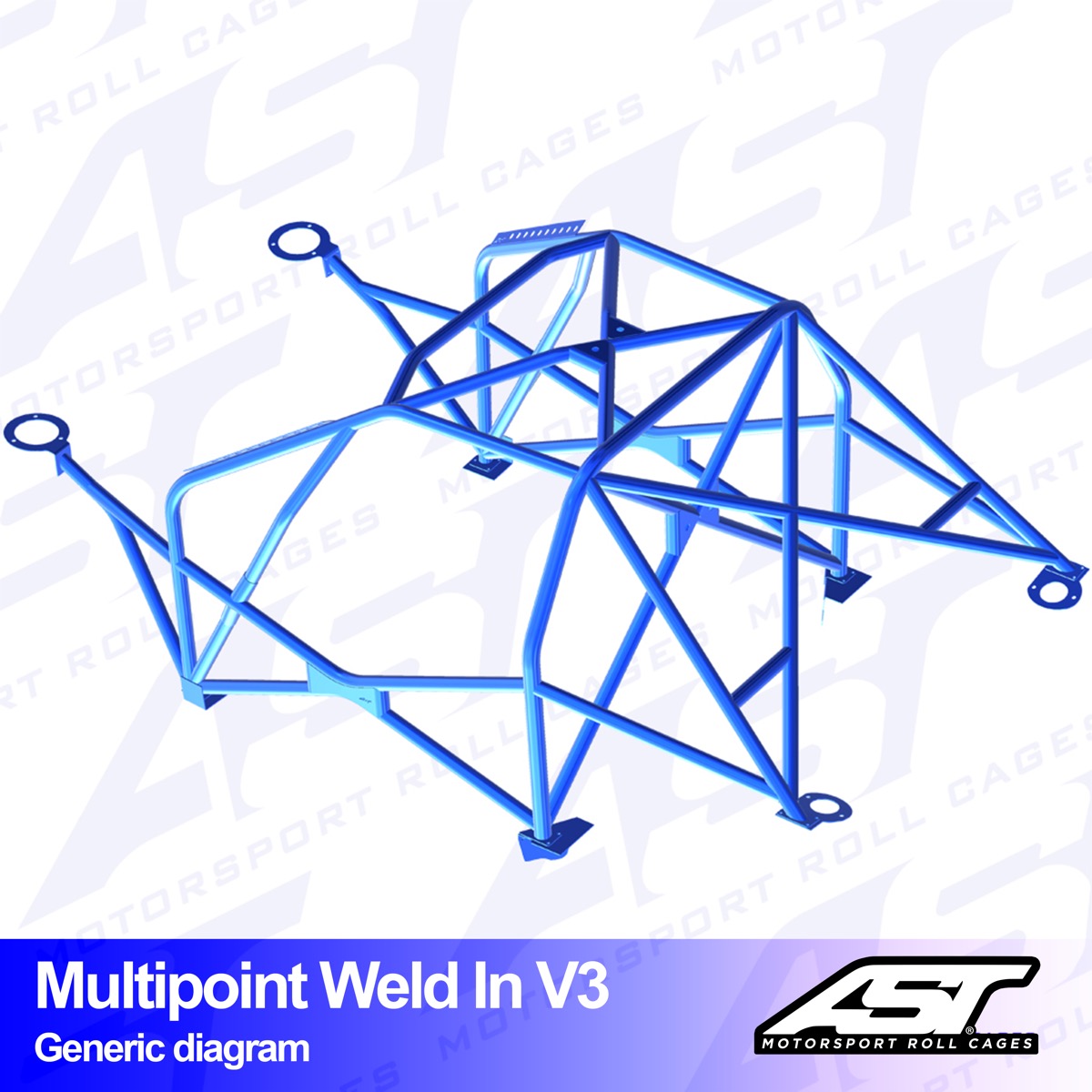 AST V3 SOLDADO 10-PUNTOS HONDA CIVIC EJ2 2-PUERTAS COUPE