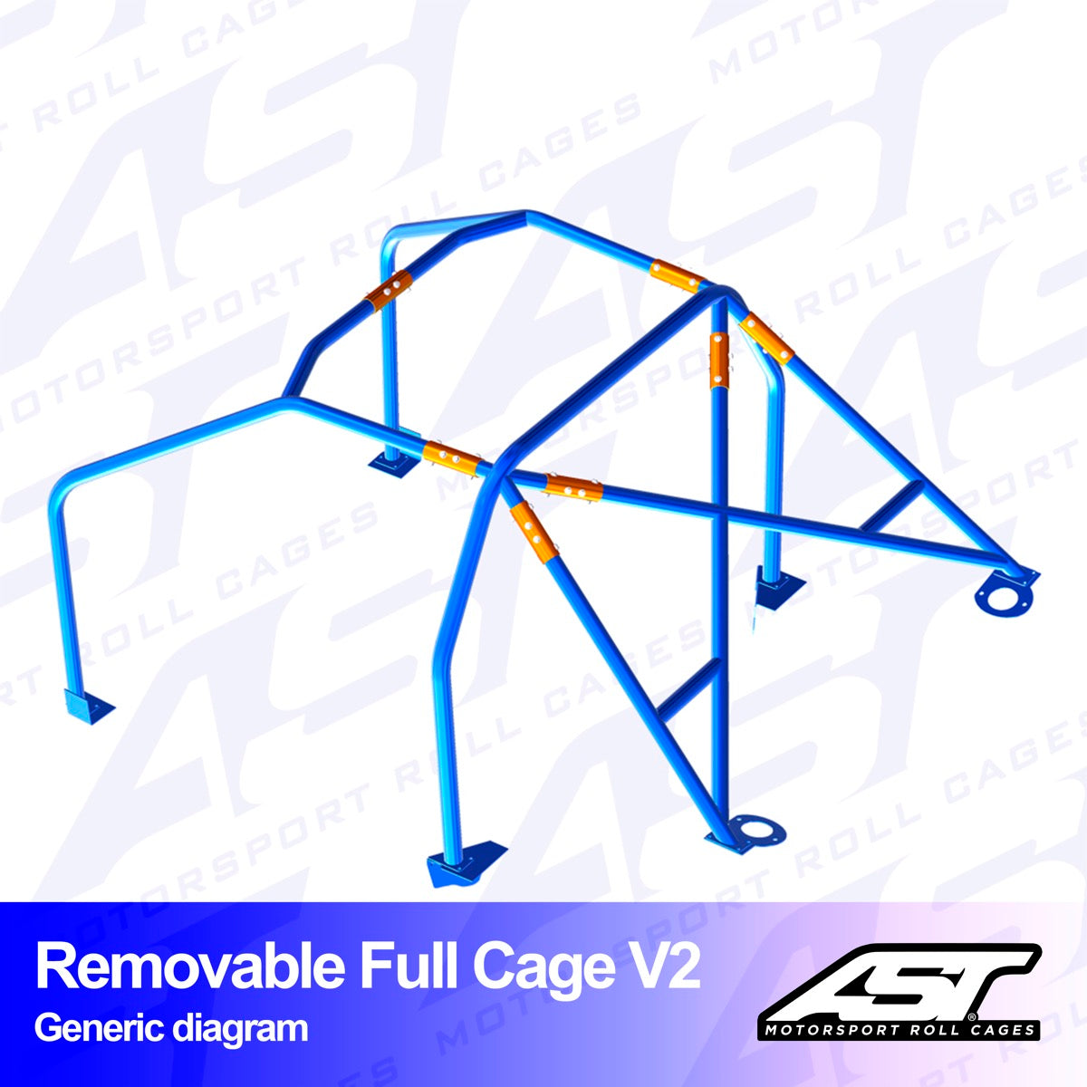 AST V2 DESMONTABLE ATORNILLADO 6-PUNTOS TOYOTA CELICA T23