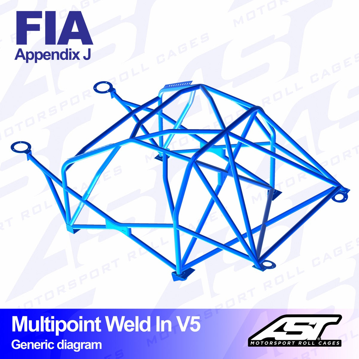 AST V5 SOLDADO 10-PUNTOS TOYOTA GT86 - FIA