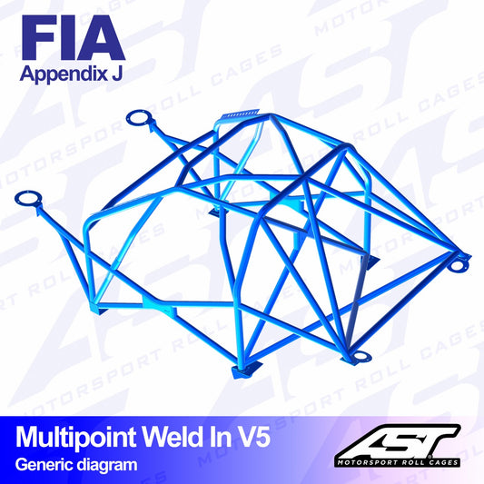 AST V5 SOLDADO 10-PUNTOS PORSCHE 911 930 - FIA