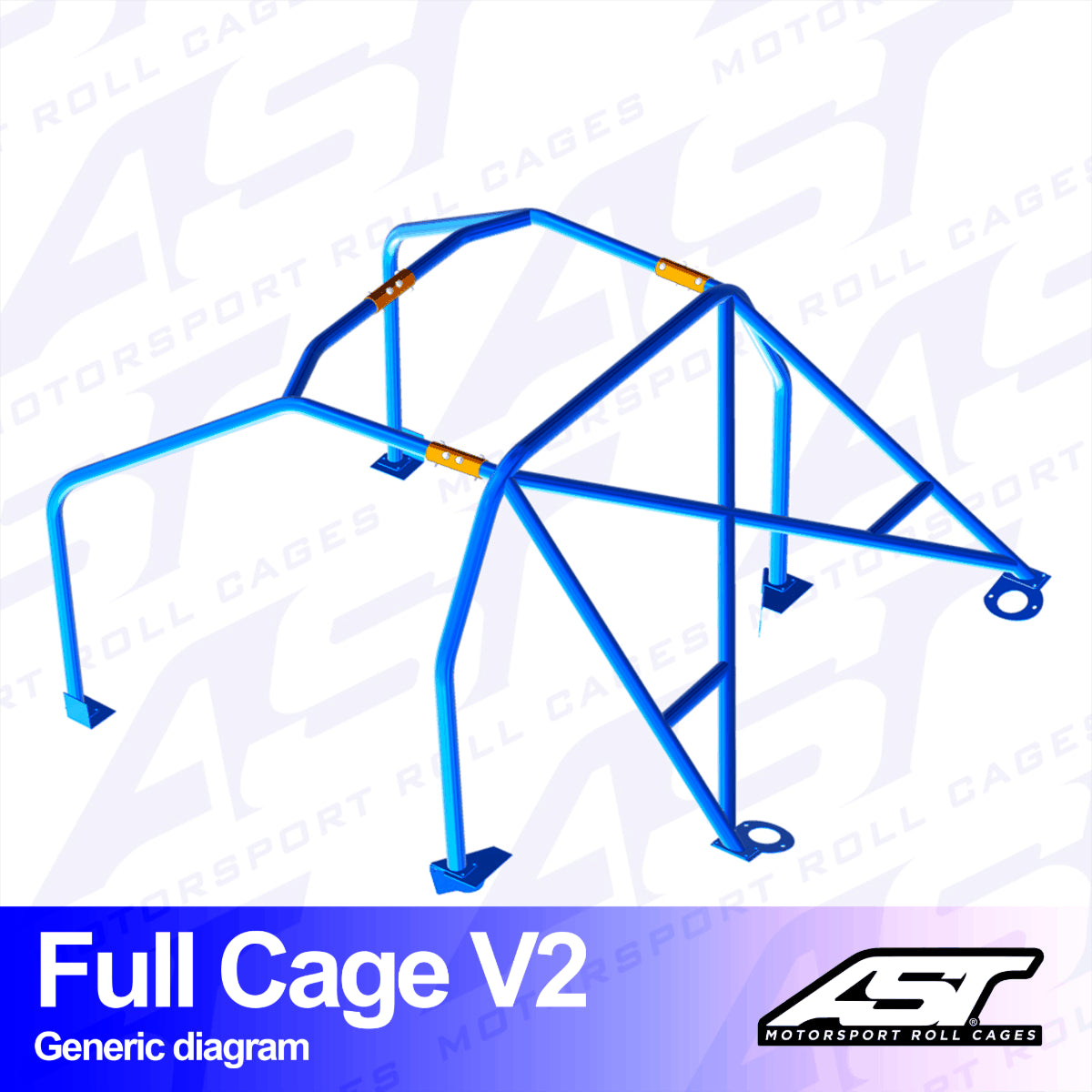 AST V2 DESMONTABLE ATORNILLADO 6-PUNTOS TOYOTA GT86