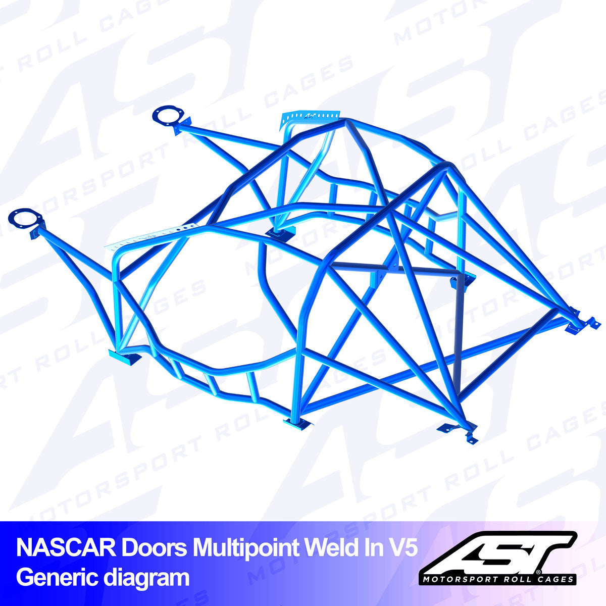 AST V5 NASCAR SOLDADO 10-PUNTOS BMW 3-SERIES E91 (TOURING)