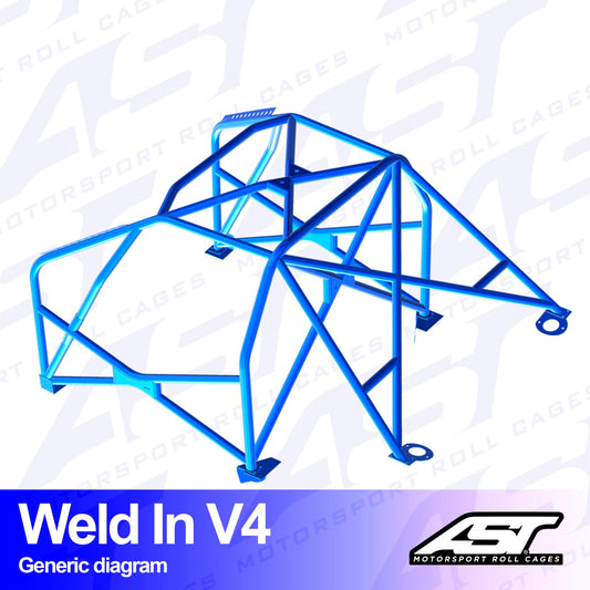AST V4 SOLDADO 8-PUNTOS NISSAN SKYLINE R34 2-PUERTAS COUPE