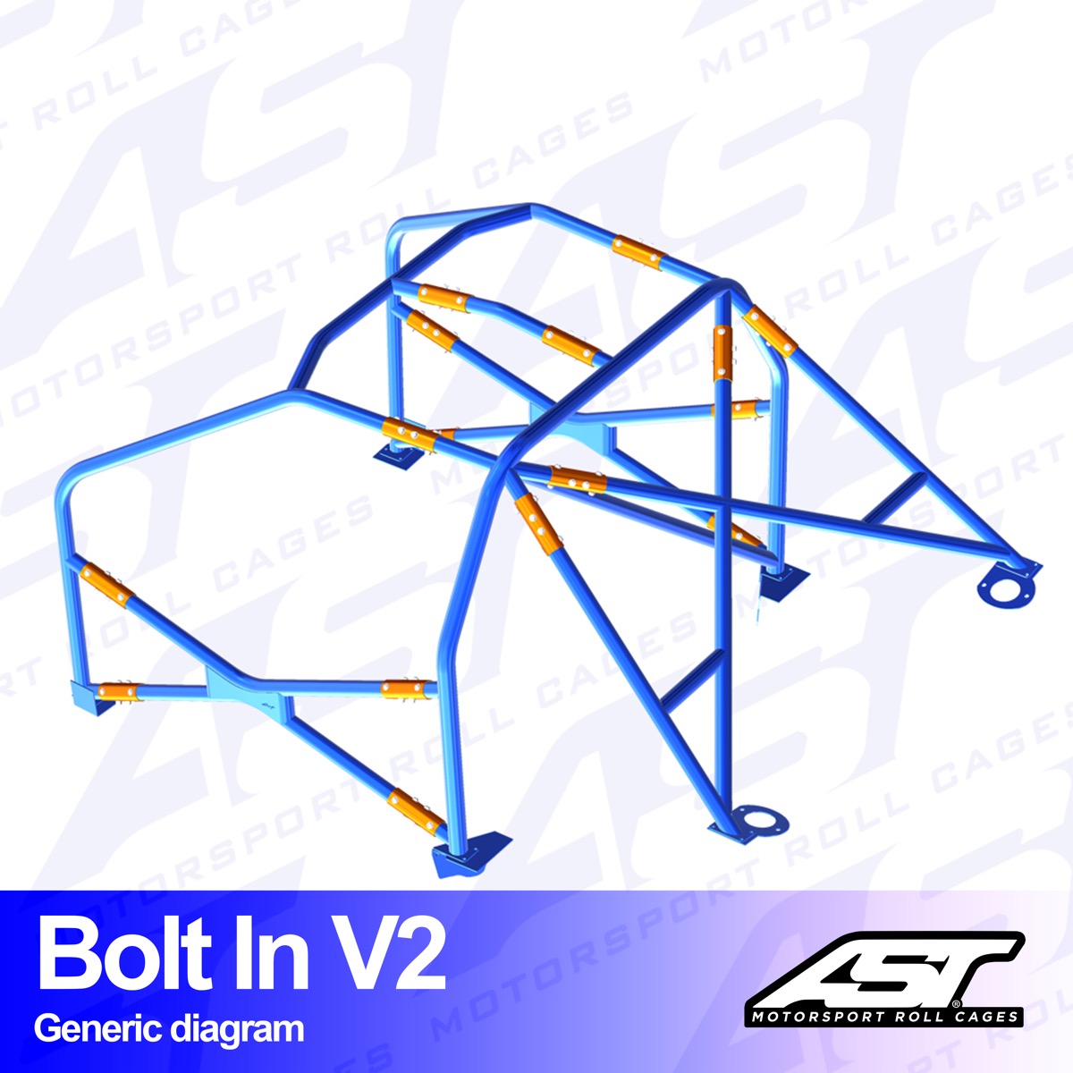 AST V2 ATORNILLADO 6-PUNTOS AUDI A3 8P - 3-PUERTAS, QUATTRO - FIA