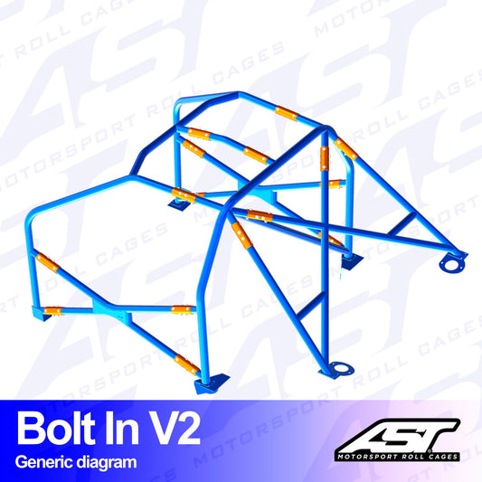 AST V2 ATORNILLADO 6-PUNTOS PORSCHE BOXSTER 986 - FIA