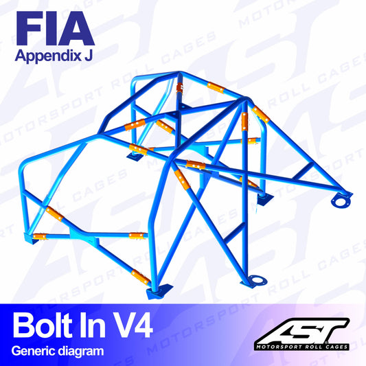 AST V4 ATORNILLADO 6-PUNTOS BMW E36 COUPE - FIA