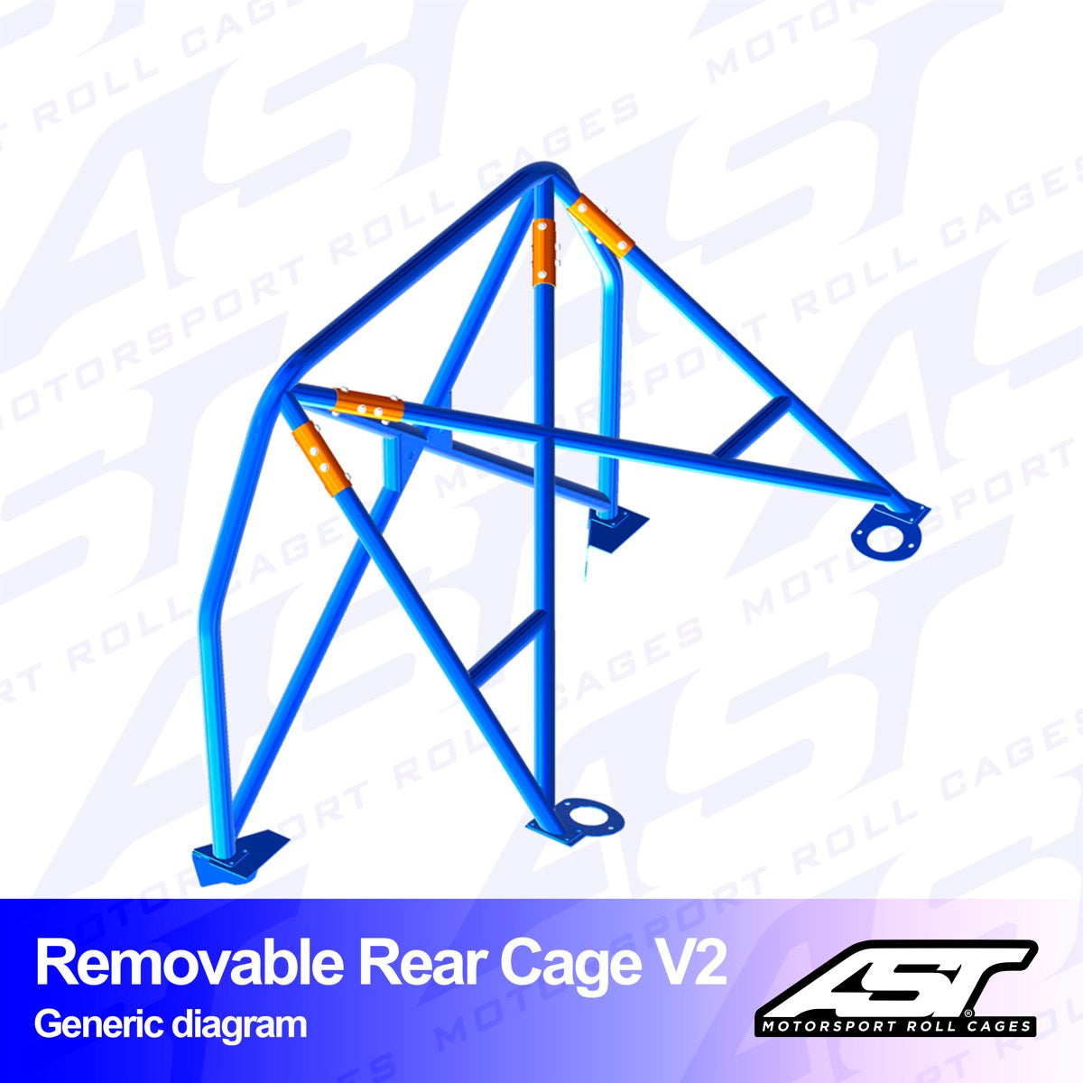 AST V2 DESMONTABLE ATORNILLADO BMW 1-SERIES E81 (3-PUERTAS)