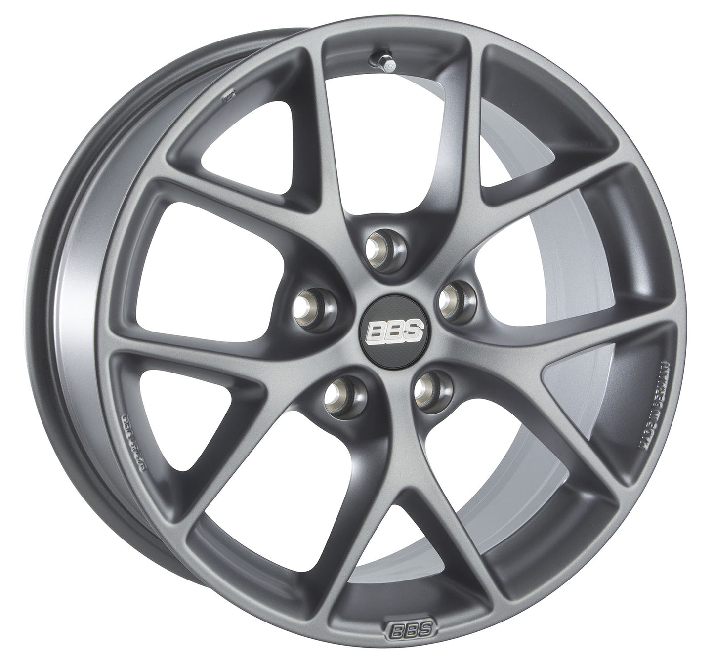 LLANTA BBS SR 19x8.5" 5x112 ET46, GRIS MATE (SR028)