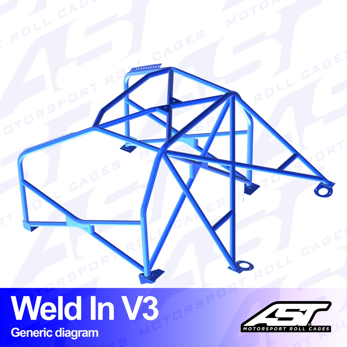 AST V3 SOLDADO 8-PUNTOS OPEL VECTRA A 5-PUERTAS SEDAN, FWD