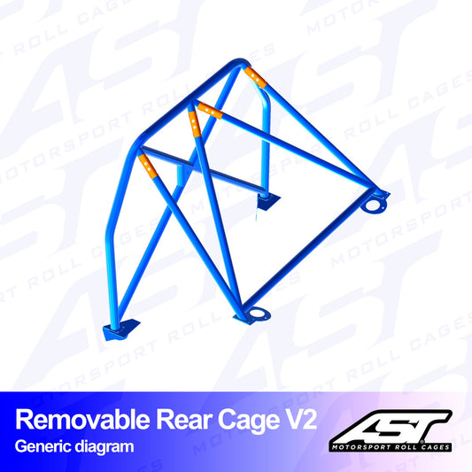 AST V2 DESMONTABLE ATORNILLADO AUDI A3 8V - 4-PUNTOSUERTAS, QUATTRO