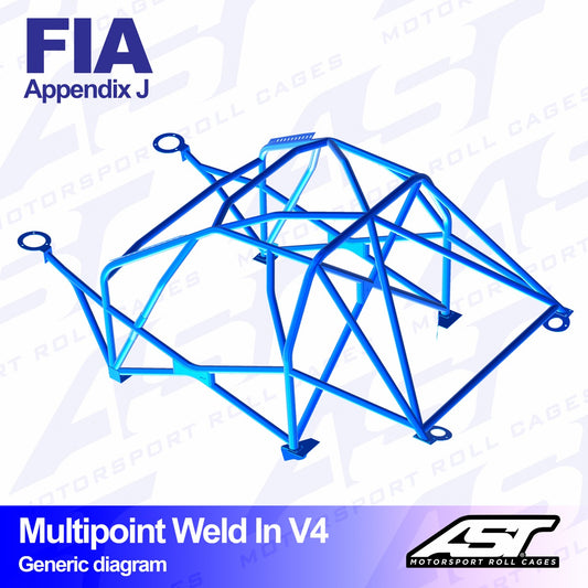 AST V4 SOLDADO 10-PUNTOS TOYOTA CELICA ST185 - FIA