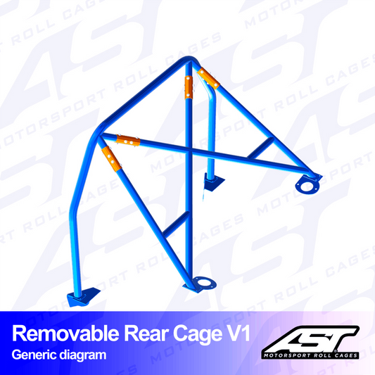 AST V1 DESMONTABLE ATORNILLADO FORD FIESTA MK3 - 3-PUERTAS