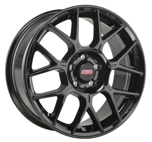 LLANTA BBS XR 18x8" 5x120 ET30, NEGRO BRILLO